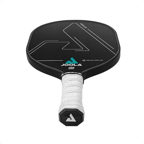 31dfm ynbl 1.jpg JOOLA Radius Pro Pickleball Paddle - Textured Grip for Spin and Control, 16mm Honeycomb Core, Largest Sweetspot