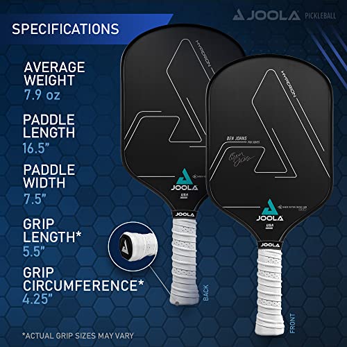 51za04irrgl 3.jpg JOOLA Ben Johns Hyperion CFS Swift Pickleball Paddle - USAPA Approved for Tournament Play