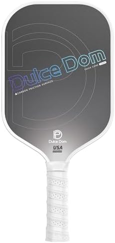 Dulce Dom Pickleball Paddles Set of 4 - USAPA Approved, Fiberglass/Carbon Fiber Pickleball Rackets, Perfect for Beginner