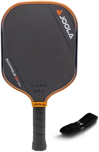 JOOLA 3S Pickleball Paddles - Raw Carbon Fiber Surface - Ben Johns Shapes - Elongated, Wide Body & Aero Curve Designs -