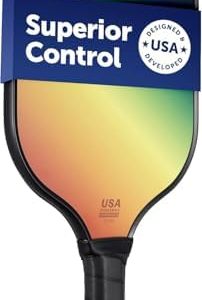 Pickleball Paddles Set of 2 and Single - Lightweight, Durable & High-Performance Playability - USA Team-Developed Racket