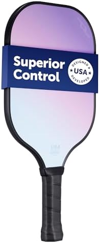 Pickleball Paddles Set of 2 and Single - Lightweight, Durable & High-Performance Playability - USA Team-Developed Racket