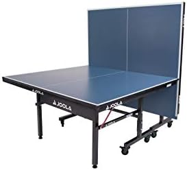 JOOLA Professional Indoor Ping Pong Table with Quick Clamp Net for Quick Assembly and Single Player Mode - Tournament Q