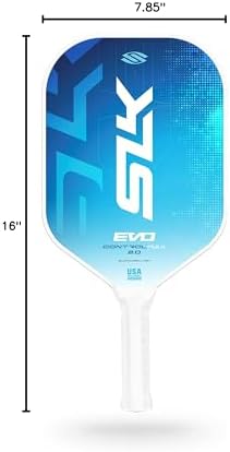 Selkirk Sport SLK Evo Pickleball Paddles for Power and Control Enthusiasts | Selkirk Sport SLK Evo Hybrid Pickleball Pa