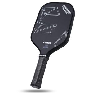 Professional Carbon Fiber Pickleball Paddle - Lightweight Precision & Enhanced Shock Absorption for Advanced Players - 1