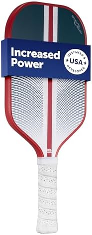 Pickleball Paddles Set of 2 and Single - Lightweight, Durable & High-Performance Playability - USA Team-Developed Racket