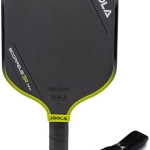 JOOLA 3S Pickleball Paddles – Raw Carbon Fiber Surface – UPA-A Certified – Elongated, Wide Body & Aero Curve Designs – B