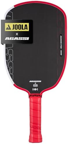 JOOLA Agassi PRO IV Carbon Fiber Pickleball Paddle for UPA-A Certified Players | JOOLA Agassi PRO IV Pickleball Paddle