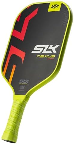 SLK Latitude & Nexus Pickleball Paddles for Serious Players | Graphite Face with SpinFlex Surface | Rev-Core+ / SX4 Poly