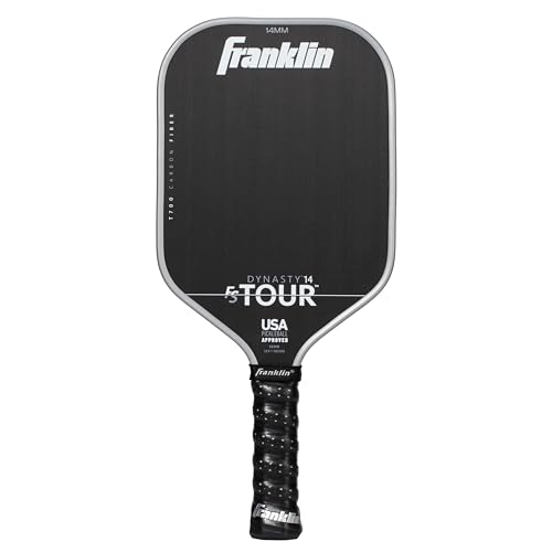 Franklin Sports FS Tour Series Paddle USA Pickleball Gray Blue Pink