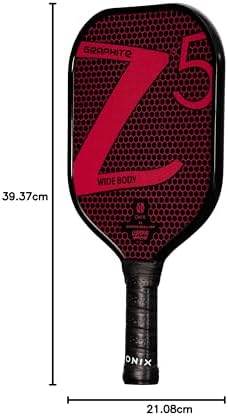 Onix Graphite MOD Z5 Carbon Fiber Pickleball Paddles for BeginnersComfortable Cushioned Grip 16x38 Inches