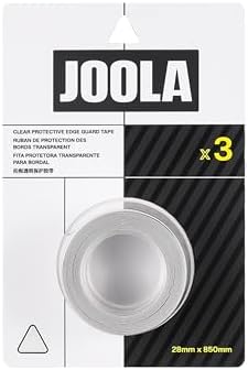 JOOLA Clear Edge Guard Tape for Pickleball Paddle Edge Protection - Suitable for All Players - Ideal for Competitive Ma
