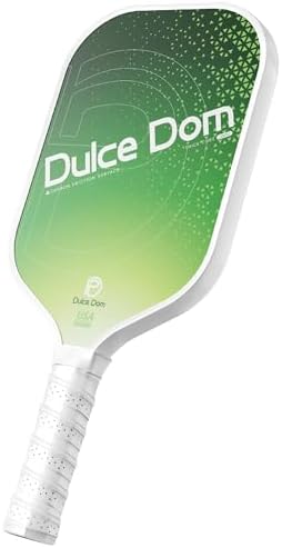 Dulce Dom Pickleball Paddles Set of 4 - USAPA Approved, Fiberglass/Carbon Fiber Pickleball Rackets, Perfect for Beginner