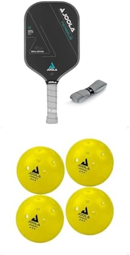 JOOLA Perseus Pickleball Paddle - Charged Surface Tech for Power & Feel - Fully Encased Carbon Fiber, Indoor/Outdoor Us