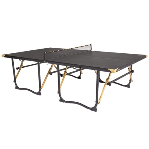 Gold Star & Volt Ping Pong Table - Regulation Size - Suitable for Families - Portable and Easy to Assemble - Sturdy 15mm