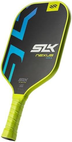 SLK Latitude & Nexus Pickleball Paddles for Serious Players | Graphite Face with SpinFlex Surface | Rev-Core+ / SX4 Poly
