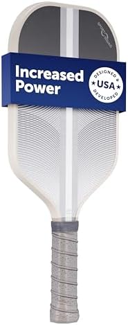 Pickleball Paddles Set of 2 and Single - Lightweight, Durable & High-Performance Playability - USA Team-Developed Racket
