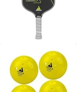 JOOLA Anna Bright Scorpeus Pickleball Paddle - Charged Surface Technology & Fully Encased Carbon Fiber - USAPA Approved,