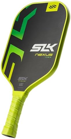 SLK Latitude & Nexus Pickleball Paddles for Serious Players | Graphite Face with SpinFlex Surface | Rev-Core+ / SX4 Poly