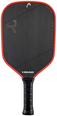 Radical Tour Raw Pickleball Paddle + Performance + Players + Outdoor + Lightweight + Adjustable + 17x63