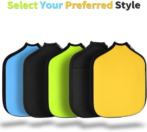 Pickleball Paddle Cover: Universal Case Size 8.6 x 1|2 Inches - Protect Your Racket, Compatible with Most USAPA Standard