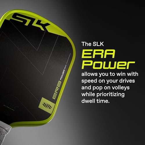 Selkirk Sport SLK ERA Power Pickleball Paddle | Carbon Fiber & Fiberglass Hybrid Face | Professional Pickleball Paddle f