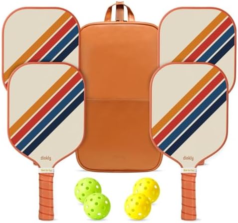 USAPA Approved Graphite/Fiberglass Pickleball Racket Set for Men and Women Beginners