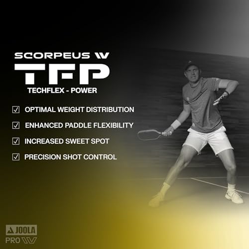 JOOLA Pro IV Pickleball Paddles – Raw Carbon Fiber Surface – UPA-A and USAP Approved – Tech Flex Power – Propulsion Core