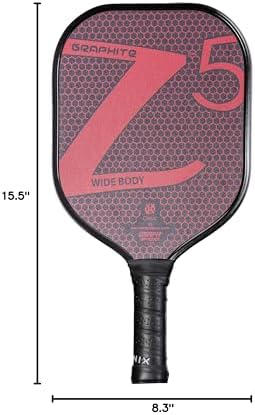 Onix Graphite MOD Z5 Carbon Fiber Pickleball Paddles for BeginnersComfortable Cushioned Grip 16x38 Inches