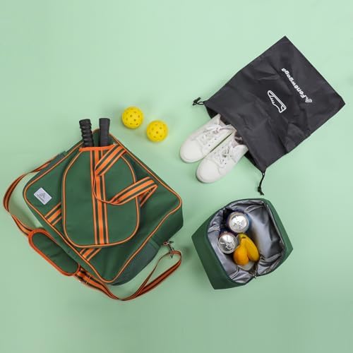 Pickleball Bags for Women & Men | Insulated Drink Cooler Bag with Fence Hooks | High-Quality Pickleball Gift Picks - Image 18