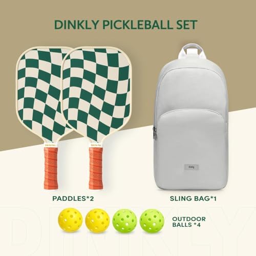 USAPA Approved Graphite/Fiberglass Pickleball Racket Set for Men and Women Beginners