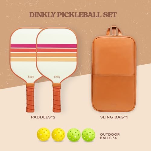 USAPA Approved Graphite/Fiberglass Pickleball Racket Set for Men and Women Beginners