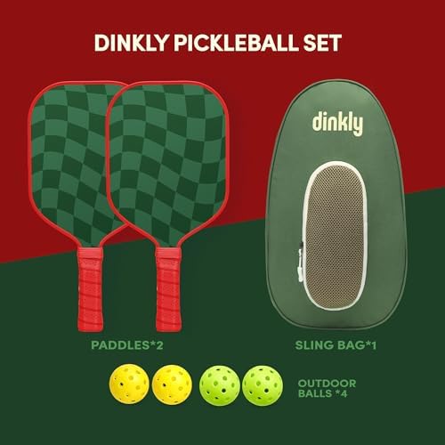 USAPA Approved Graphite/Fiberglass Pickleball Racket Set for Men and Women Beginners