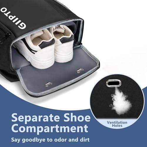 Pickleball Bag for Women Large Pickle Ball Backpack with Shoe Compartment and Fence Hook Fits 4 to 10 Paddles
Pickleball - Image 2