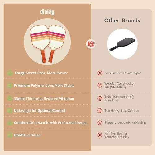 USAPA Approved Graphite/Fiberglass Pickleball Racket Set for Men and Women Beginners