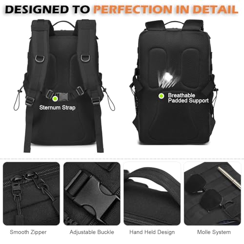 Tactical Pickleball Paddle Bag for Men and Women - Adjustable Shoulder Strap & Molle System Design
| Men's & Women's Pi - Image 5
