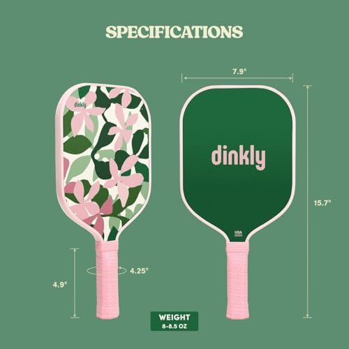 USAPA Approved Graphite/Fiberglass Pickleball Racket Set for Men and Women Beginners