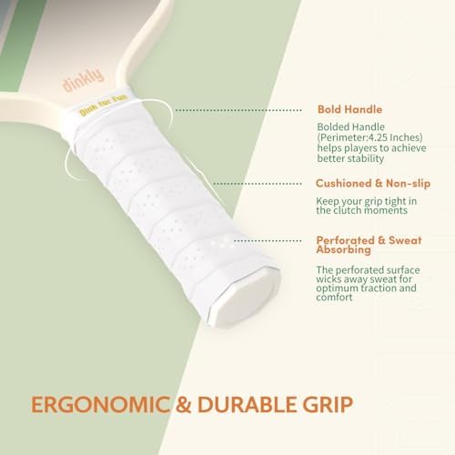 USAPA Approved Graphite/Fiberglass Pickleball Racket Set for Men and Women Beginners