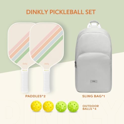 USAPA Approved Graphite/Fiberglass Pickleball Racket Set for Men and Women Beginners