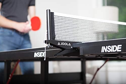 JOOLA Professional Indoor Ping Pong Table with Quick Clamp Net for Quick Assembly and Single Player Mode - Tournament Q