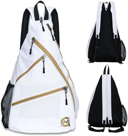 A11N Sports Pickleball Bag - Reversible Crossbody Sling Bag/Backpack for All-Season Fitness Activities