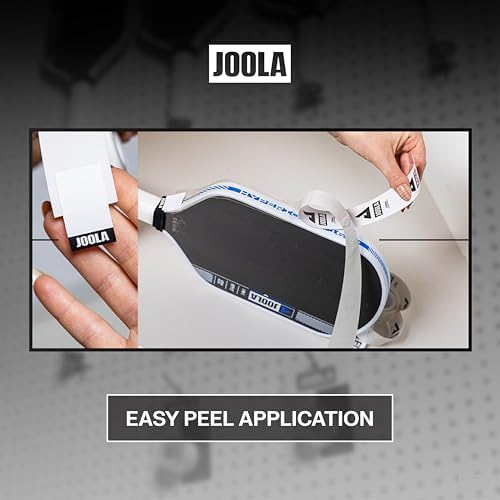JOOLA Clear Edge Guard Tape for Pickleball Paddle Edge Protection - Suitable for All Players - Ideal for Competitive Ma