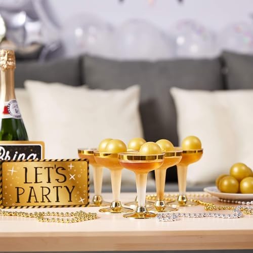 Gold Ping Pong Balls - Beer Pong & Table Tennis Accessory - DIY Crafts & Party Decor - 50 Pack, 1.5 Inch
Gold Ping Pon - Image 2