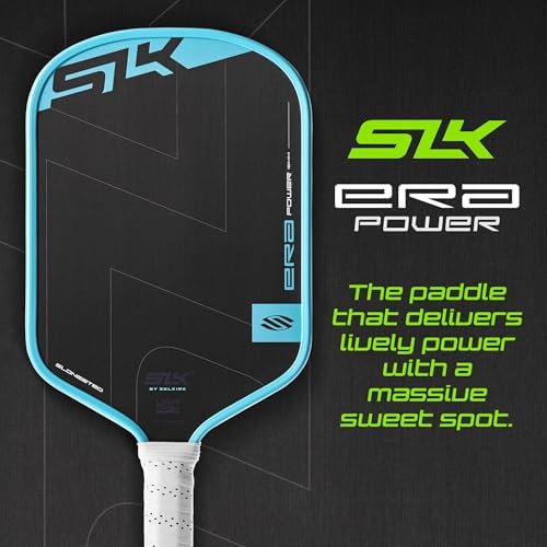 Selkirk Sport SLK ERA Power Pickleball Paddle | Carbon Fiber & Fiberglass Hybrid Face | Professional Pickleball Paddle f