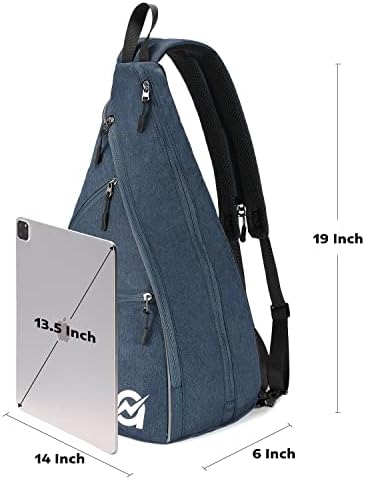 A11N Sports Pickleball Bag - Reversible Crossbody Sling Bag/Backpack for All-Season Fitness Activities
