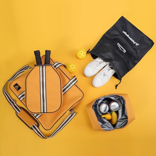 Pickleball Bags for Women & Men | Insulated Drink Cooler Bag with Fence Hooks | High-Quality Pickleball Gift Picks - Image 12