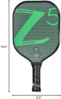 Onix Graphite MOD Z5 Carbon Fiber Pickleball Paddles for BeginnersComfortable Cushioned Grip 16x38 Inches