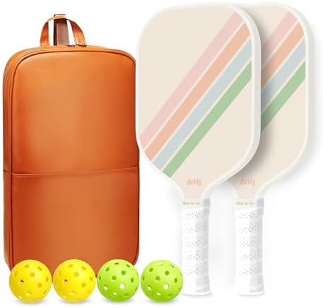 USAPA Approved Graphite/Fiberglass Pickleball Racket Set for Men and Women Beginners