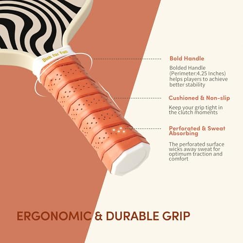 USAPA Approved Graphite/Fiberglass Pickleball Racket Set for Men and Women Beginners