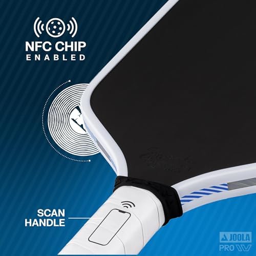 JOOLA Pro IV Pickleball Paddles – Raw Carbon Fiber Surface – UPA-A and USAP Approved – Tech Flex Power – Propulsion Core